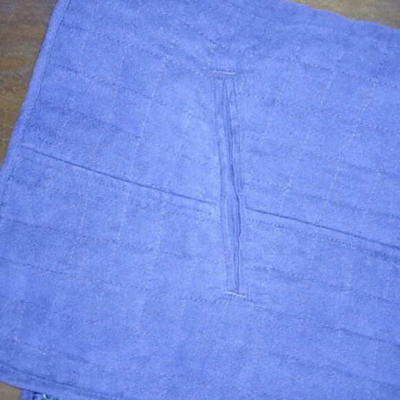 Christopher & Banks size XL purple quilted vest - Picture 4 of 4